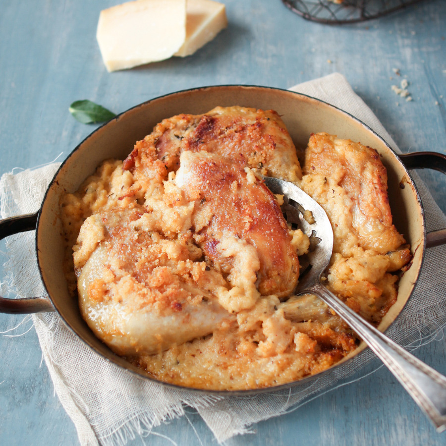 Poulet de Janzé au Comté