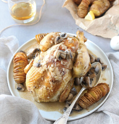 Poulet de Janzé au miel