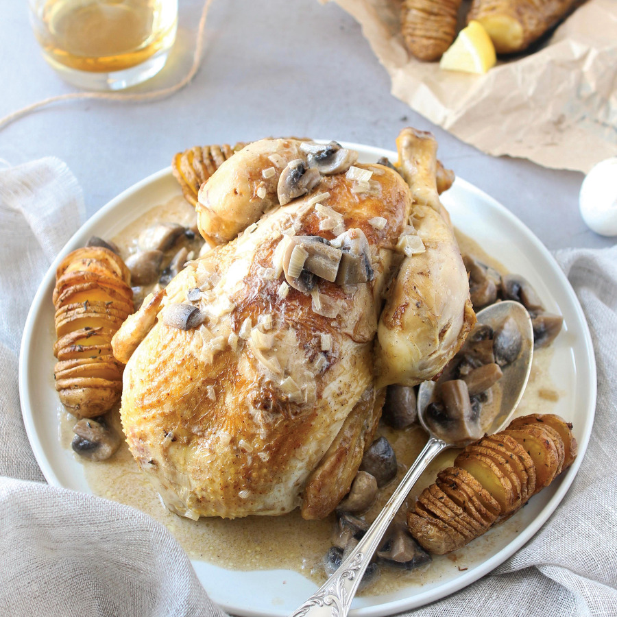 Poulet de Janzé au whisky