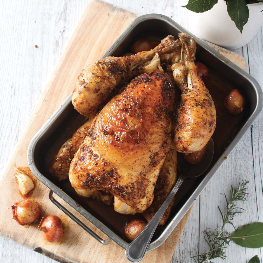 Poulet de Janzé croustillant