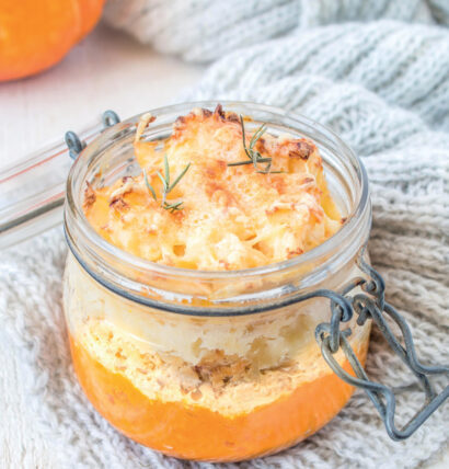 Hachis parmentier au poulet de Janzé et potiron