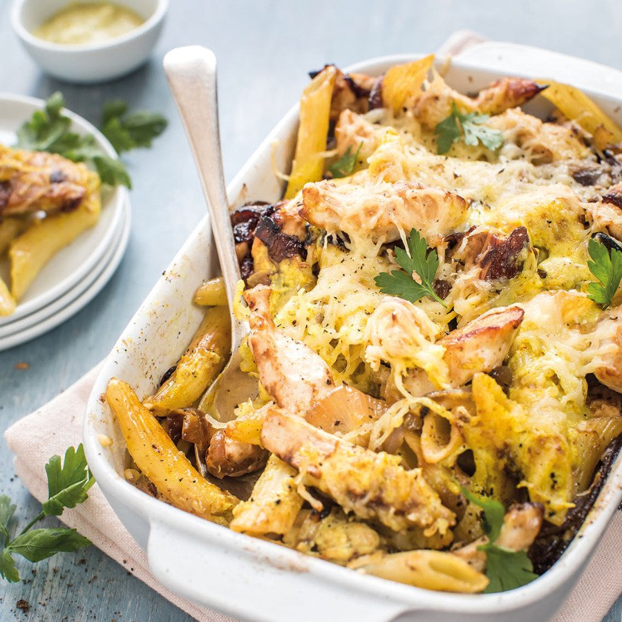 Gratin de Pâtes au Poulet de Janzé