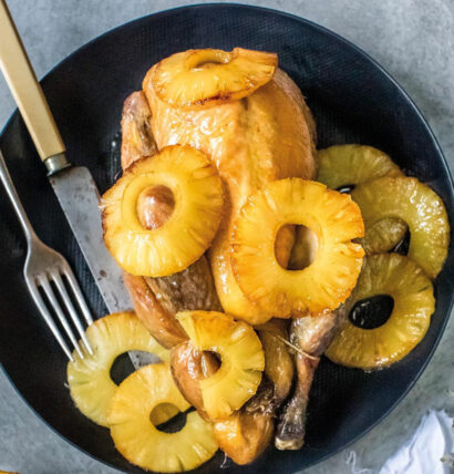 Pintade de Janzé à l’Ananas