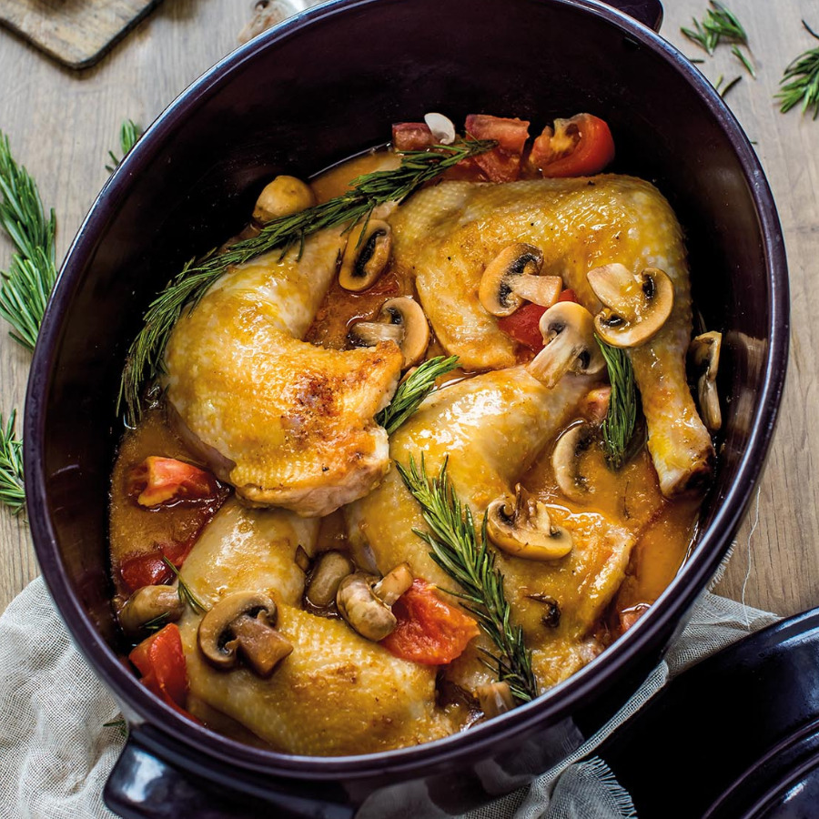 Poulet de Janzé en Cot’Cot