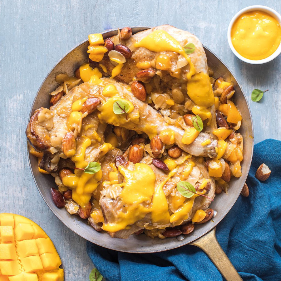 Poulet de Janzé Mangue & Amandes