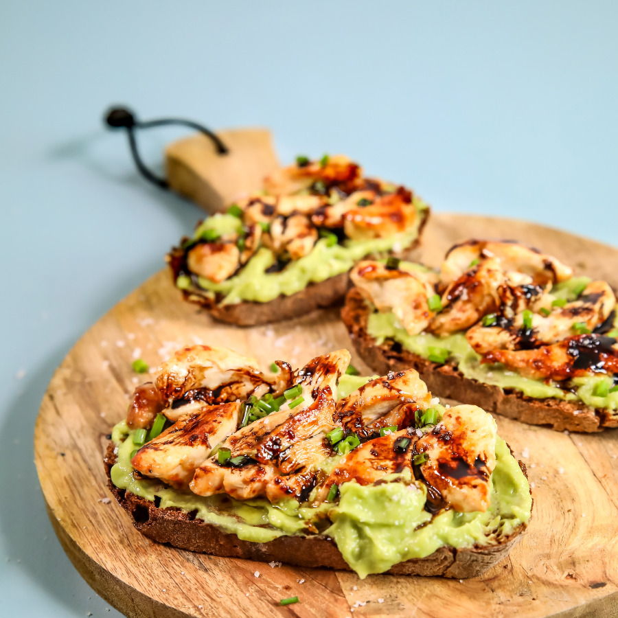 Tartine Janzéenne à la crème d’avocat