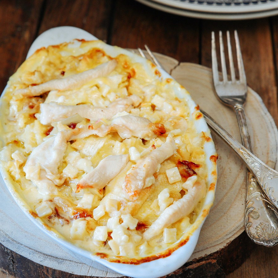 Croziflette au poulet de Janzé