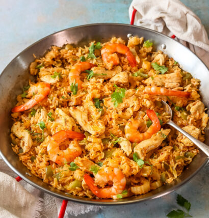 Jambalaya au poulet de Janzé