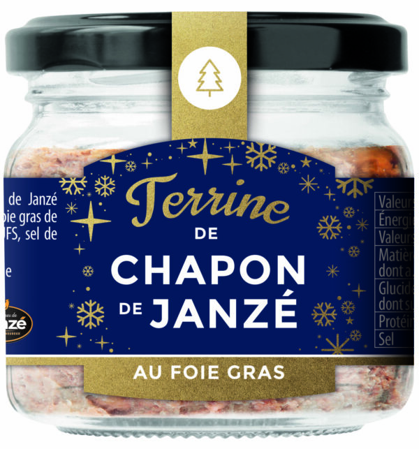 Terrine de Chapon de Janze au Foie gras